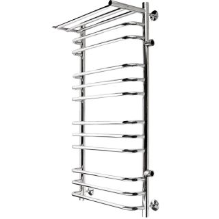 Полотенцесушитель водяной Indigo Brace LBCW100-50PR-б/п-60 с полкой 100x50 см хром